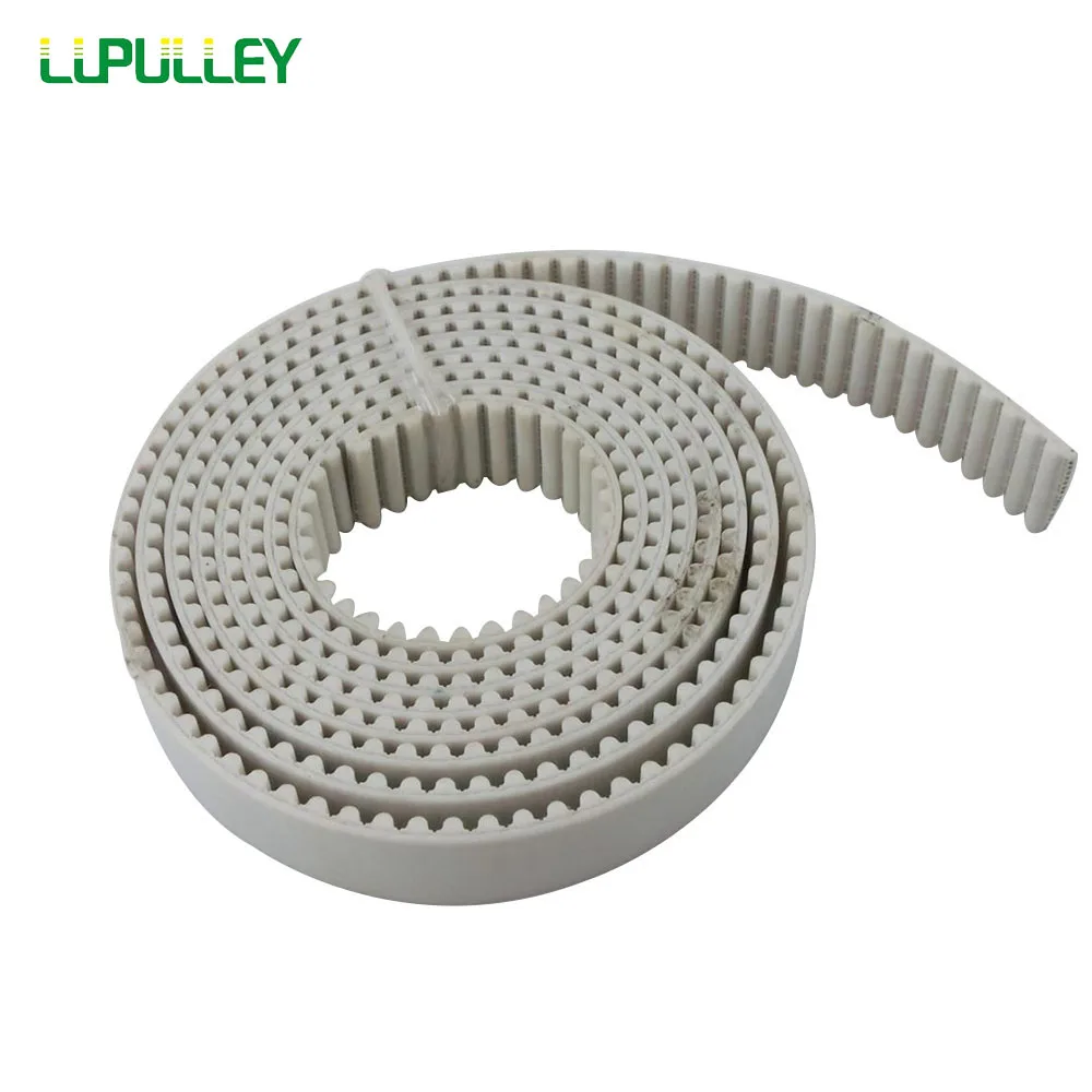 LUPULLEY 5 м PU открытый ремень синхронизации 1 м/2 м/3 м/4 м/5 м/6 м/7 м/8 м/9 м/10 длина шаг