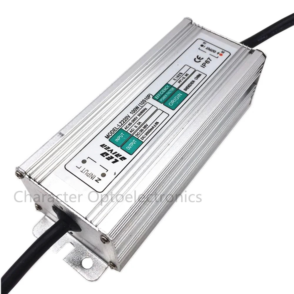 Free shipping 100W Floodlight LED Driver IP67 waterproof floodlight lighting transformer AC 90V-265V output DC30-36V 3000mA
Free shipping 100W Floodlight LED Driver IP67 waterproof floodlight lighting transformer AC 90V-265V output DC30-36V 3000mA