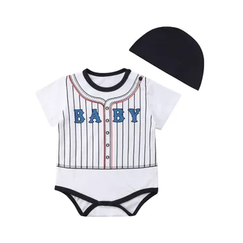 2018 Newborn Infant Baby Outfits Boy Girl Cartoon Bodysuit Romper Jumpsuit+Hat 2PCS Clothes Sports Suit
2018 Newborn Infant Baby Outfits Boy Girl Cartoon Bodysuit Romper Jumpsuit+Hat 2PCS Clothes Sports Suit