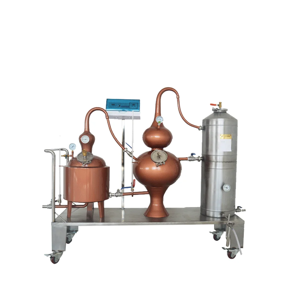 Red Copper Distiller Alcohol Distilling Machine Distillery For Brandy Whiskey Vodka Distillation Equipment
Red Copper Distiller Alcohol Distilling Machine Distillery For Brandy Whiskey Vodka Distillation Equipment