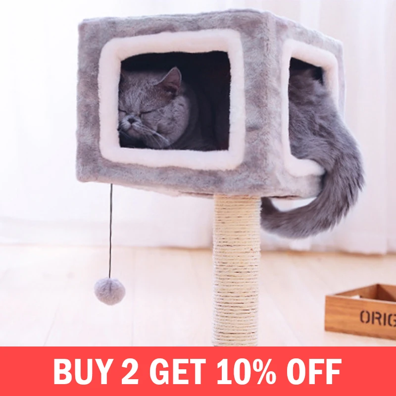 Pet Scratchers Cat Climbing Rack With Hammock Ball Detachable Cats Jumping Platform Scratching Play Sleeping Furniture Supplies
Pet Scratchers Cat Climbing Rack With Hammock Ball Detachable Cats Jumping Platform Scratching Play Sleeping Furniture Supplies