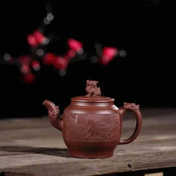 of yixing undressed ore recommended home hanring purple clay pot of whole of handmade kung fu tea gift customization
of yixing undressed ore recommended home hanring purple clay pot of whole of handmade kung fu tea gift customization
