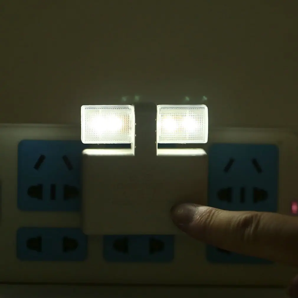 

Nightlight Energy Saving LED Night Wall Light Control Automatic Lamp 110-240V JA55