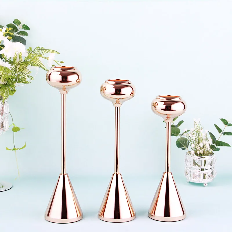 fashion rose gold 1 light metal candle stand gold candle hold metal candlesticks for table centerpieces lantern decor ZT152
fashion rose gold 1 light metal candle stand gold candle hold metal candlesticks for table centerpieces lantern decor ZT152