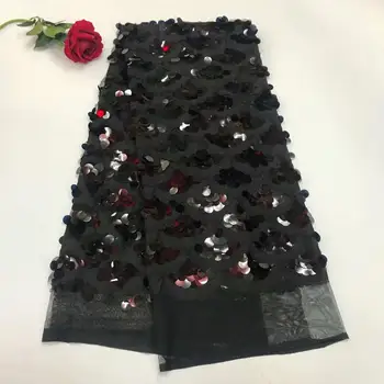 2019 Latest Nigerian Black White Sequins Laces Fabrics High Quality African Laces Fabric for Wedding Dress French Tulle Lace
2019 Latest Nigerian Black White Sequins Laces Fabrics High Quality African Laces Fabric for Wedding Dress French Tulle Lace