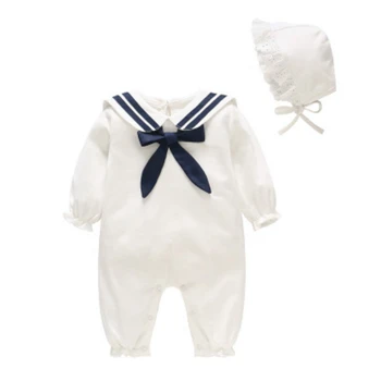 Newborn Infant Unisex Rompers High Quality 2019 Cotton White Long Sleeve Jumpsuit Navy Style Fashion Cute Baby Romper Set
Newborn Infant Unisex Rompers High Quality 2019 Cotton White Long Sleeve Jumpsuit Navy Style Fashion Cute Baby Romper Set