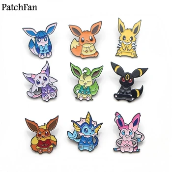 20pcs/lot Patchfan Pocket monster Eevee cartoon Zinc tie Pins backpack clothes brooches for men women hat badges medals A1650
20pcs/lot Patchfan Pocket monster Eevee cartoon Zinc tie Pins backpack clothes brooches for men women hat badges medals A1650