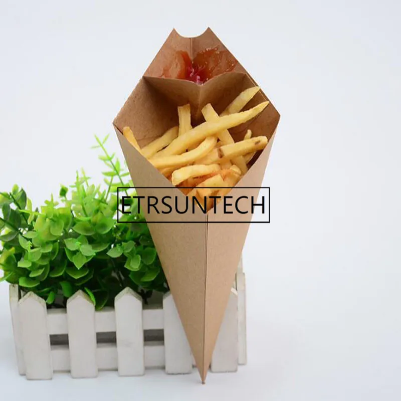 500pcs/lot French Fries Box Cone Chips Bag Chips Cup Party Take-out Disposable Food Paper Package
500pcs/lot French Fries Box Cone Chips Bag Chips Cup Party Take-out Disposable Food Paper Package