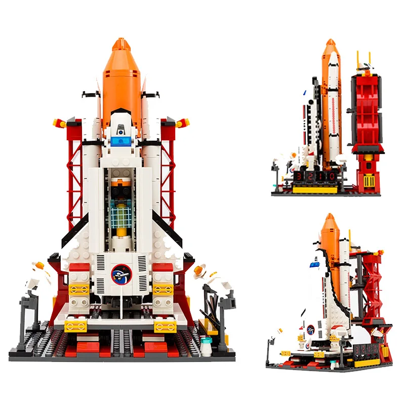 City Spaceport Space The Shuttle Launch Center 679Pcs Bricks Building Block Educational Toys For Children Legoings 8815
City Spaceport Space The Shuttle Launch Center 679Pcs Bricks Building Block Educational Toys For Children Legoings 8815