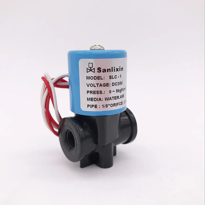 SLC-1 high quality 2 way water dispenser solenoid valve plastic 1/8" BSP DC AC normal close for water purifier RO machine
SLC-1 high quality 2 way water dispenser solenoid valve plastic 1/8" BSP DC AC normal close for water purifier RO machine