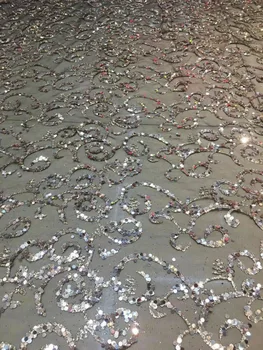 yaking-10.1932 beaded glued glitter sequins lace fabric Hot selling African French net tulle Lace Fabric for party
yaking-10.1932 beaded glued glitter sequins lace fabric Hot selling African French net tulle Lace Fabric for party