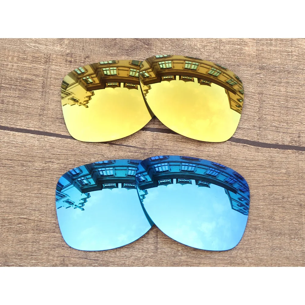 Vonxyz 2 Pairs Ice Mirror & 24K Mirror Polycarbonate Replacement Lenses for-Oakley Dispatch 2 OO9150 Frame
Vonxyz 2 Pairs Ice Mirror & 24K Mirror Polycarbonate Replacement Lenses for-Oakley Dispatch 2 OO9150 Frame