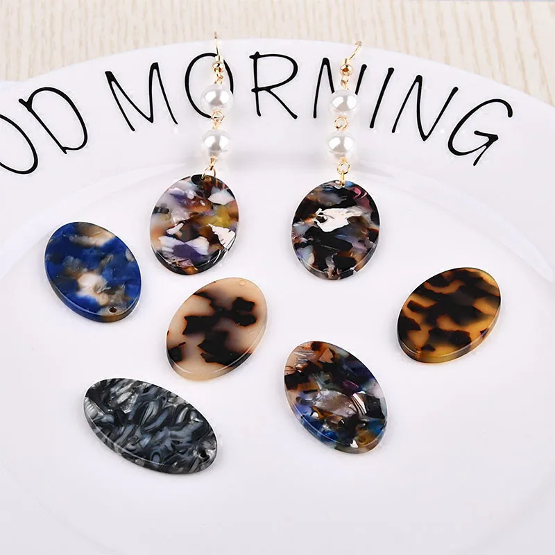 Oval disc colored acetic acid diy handmade earrings clip earring earrings material package accessories
Oval disc colored acetic acid diy handmade earrings clip earring earrings material package accessories