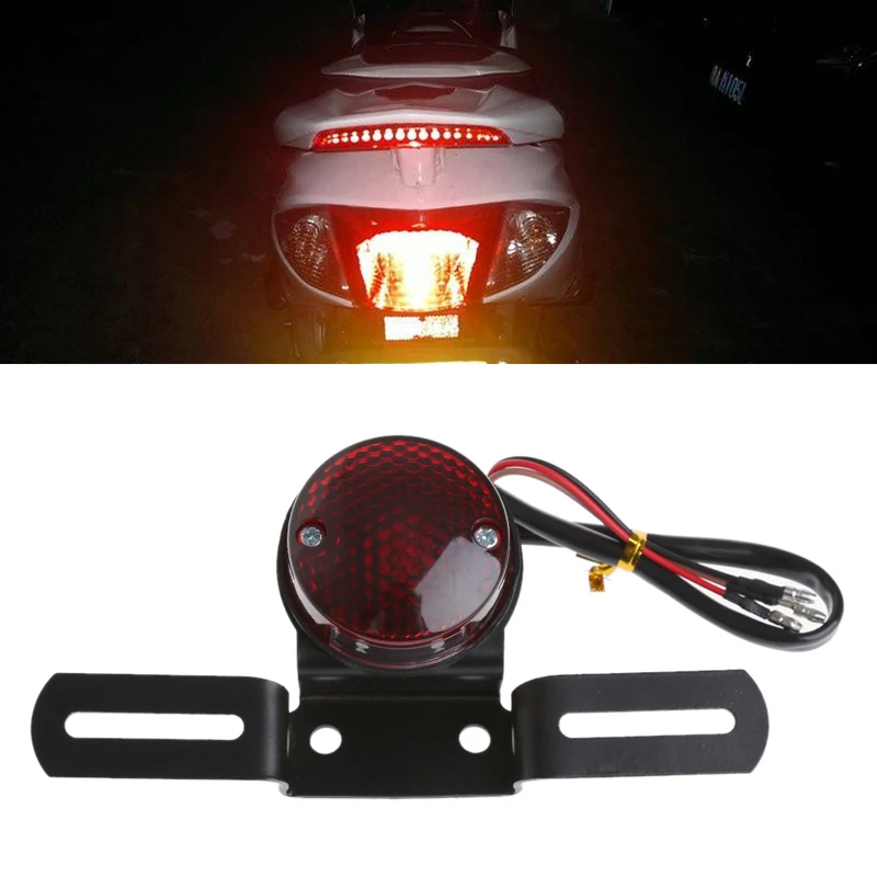 1Pc Motorcycle Bike Rear Tail License plate Brake Stop Number Plate Light Taillight
1Pc Motorcycle Bike Rear Tail License plate Brake Stop Number Plate Light Taillight