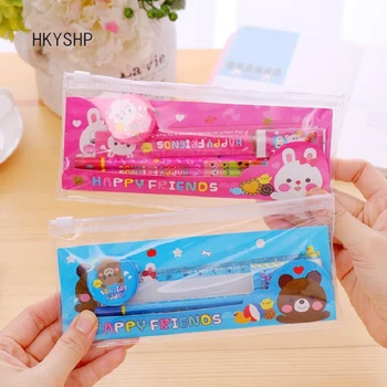 HKYSHP Cute creative children's stationery five-piece student stationery sets of kindergarten school supplies stationery
HKYSHP Cute creative children's stationery five-piece student stationery sets of kindergarten school supplies stationery