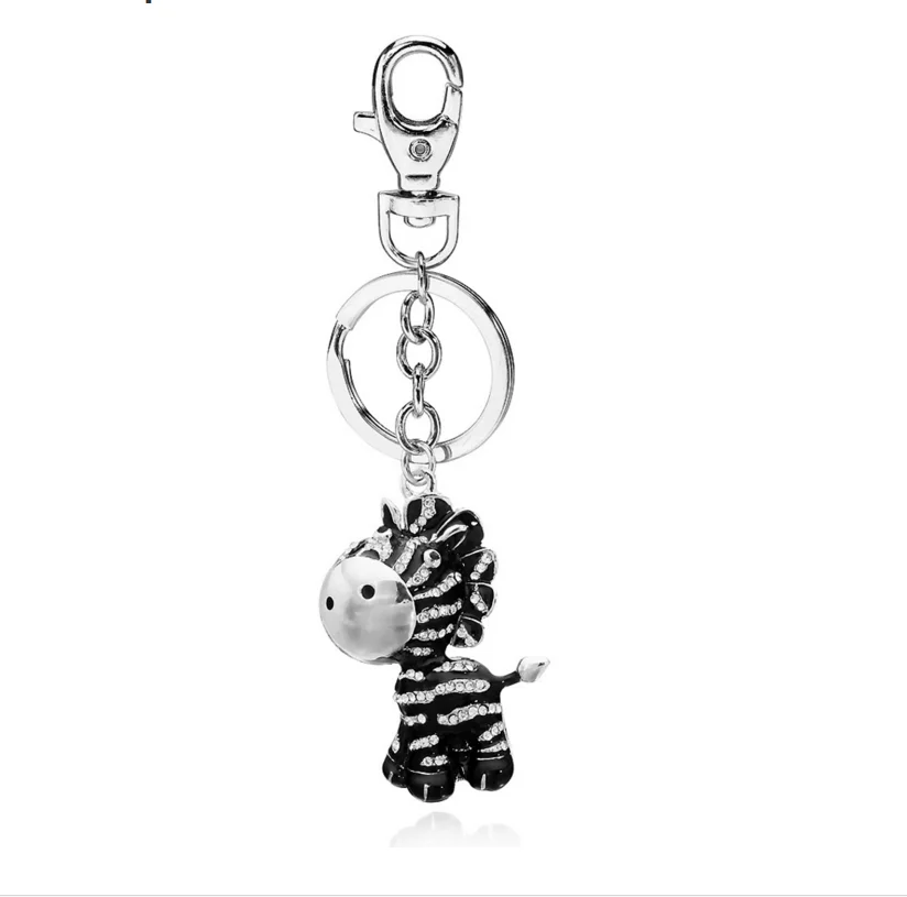 BAOPON Fashion Black Color Crystal Zebra Ride Keychain New Arrival Key Chain Ring Silver Plated Pendant Women Handbag wholesale
BAOPON Fashion Black Color Crystal Zebra Ride Keychain New Arrival Key Chain Ring Silver Plated Pendant Women Handbag wholesale