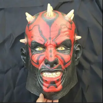 Free Shipping !!! Famous Movie Cosplay Latex Darth Maul Mask Star Wars Costume For Halloween Party Costume Horror Scary Mask
Free Shipping !!! Famous Movie Cosplay Latex Darth Maul Mask Star Wars Costume For Halloween Party Costume Horror Scary Mask
