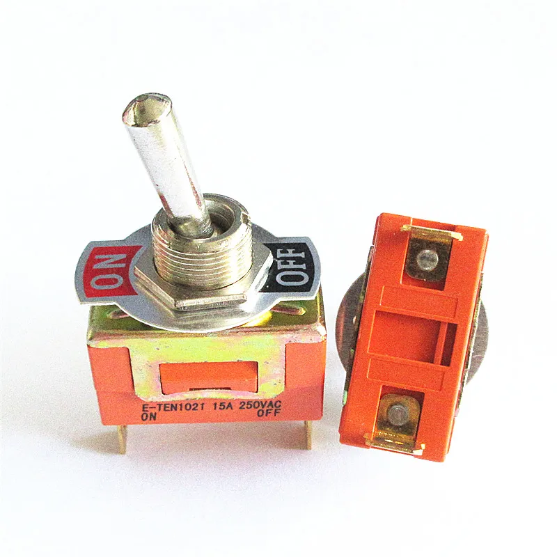 Welding Foot 10A Current Toggle Switch E-TEN1021 Rocking Head Rocker Arm Toggle Switch 2 Feet Aperture 12MM
Welding Foot 10A Current Toggle Switch E-TEN1021 Rocking Head Rocker Arm Toggle Switch 2 Feet Aperture 12MM