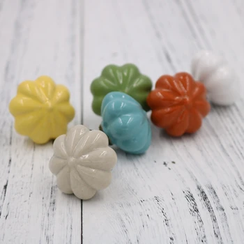 6PCS New design Pumpkin ceramic knobs furniture handles wardrobe and cupboard knobs drawer dresser knobs cabinet pulls 35mm
6PCS New design Pumpkin ceramic knobs furniture handles wardrobe and cupboard knobs drawer dresser knobs cabinet pulls 35mm