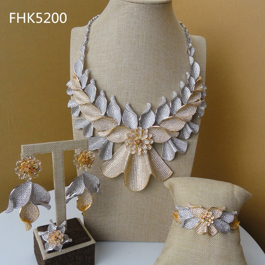 2019 Yuminglai Dubai Costume Jewelry Luxury Cubic Zircon Big Jewelry Sets for Women Wedding Bridal FHK5200
2019 Yuminglai Dubai Costume Jewelry Luxury Cubic Zircon Big Jewelry Sets for Women Wedding Bridal FHK5200