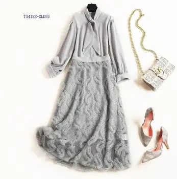 2019 spring European and American temperament commuter seven-point sleeve chiffon mesh plaid long suit T3419
2019 spring European and American temperament commuter seven-point sleeve chiffon mesh plaid long suit T3419