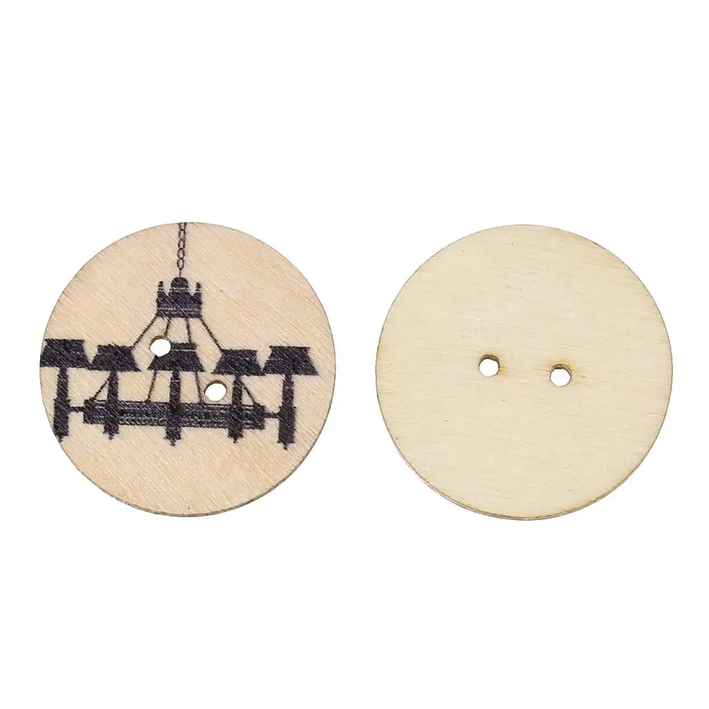 Wood Sewing Button Scrapbooking Round Natural Two Holes Light Bulb Pattern 25mm Dia,50 PCs new
Wood Sewing Button Scrapbooking Round Natural Two Holes Light Bulb Pattern 25mm Dia,50 PCs new
