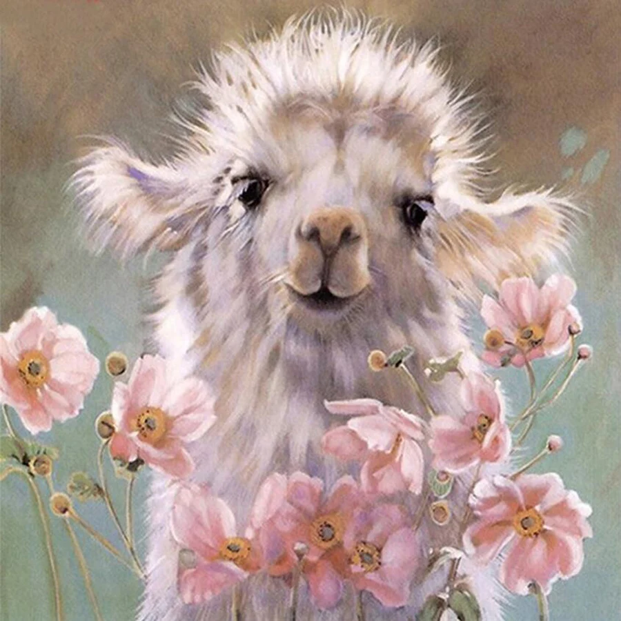 5d diy diamond painting Alpaca flower picture full square round drill,cross stitch kits,rhinestone,diamond mosaic,home Decor art
5d diy diamond painting Alpaca flower picture full square round drill,cross stitch kits,rhinestone,diamond mosaic,home Decor art