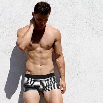 Hard men's underwear wholesale cotton black white and grey series men's flat-angle underwear Young Boys'Comfortable Underwear
Hard men's underwear wholesale cotton black white and grey series men's flat-angle underwear Young Boys'Comfortable Underwear