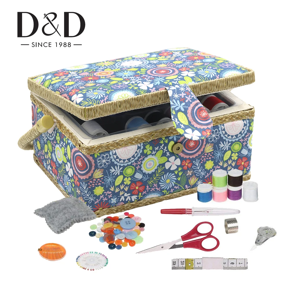 Sewing Storage Basket with Sewing Kit DIY Fabric Crafts Quilting Thread Stitching Embroidery Storage Box Sewing Tools Organizer
Sewing Storage Basket with Sewing Kit DIY Fabric Crafts Quilting Thread Stitching Embroidery Storage Box Sewing Tools Organizer