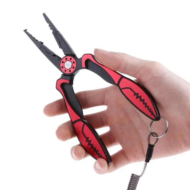 2019 new Aluminum Die Casting Fishing Pliers Hook Remover Split Ring Line Cutter with Wire Rope
2019 new Aluminum Die Casting Fishing Pliers Hook Remover Split Ring Line Cutter with Wire Rope