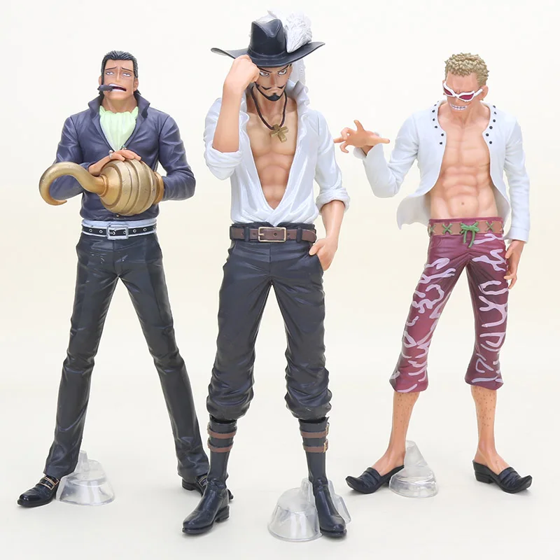 28cm One Piece figure Sir Crocodile Dracule Mihawk Donquixote Doflamingo Amine PVC Figure Collectible Model Toy
28cm One Piece figure Sir Crocodile Dracule Mihawk Donquixote Doflamingo Amine PVC Figure Collectible Model Toy