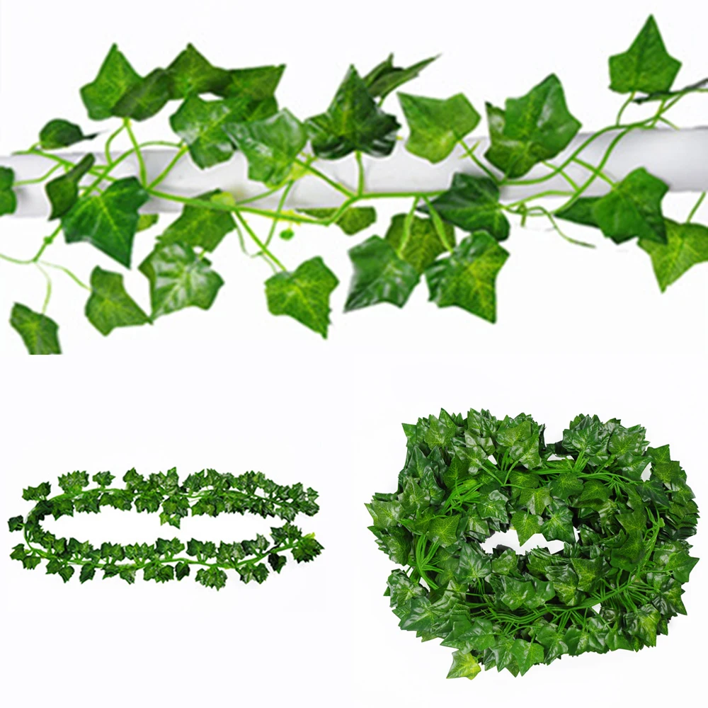 Artificial Fake String Leaves Ivy Vine Plants Hanging Garland Flower Decor 2m Length Decor For Home Garden Simulation Ivy Plant
Artificial Fake String Leaves Ivy Vine Plants Hanging Garland Flower Decor 2m Length Decor For Home Garden Simulation Ivy Plant