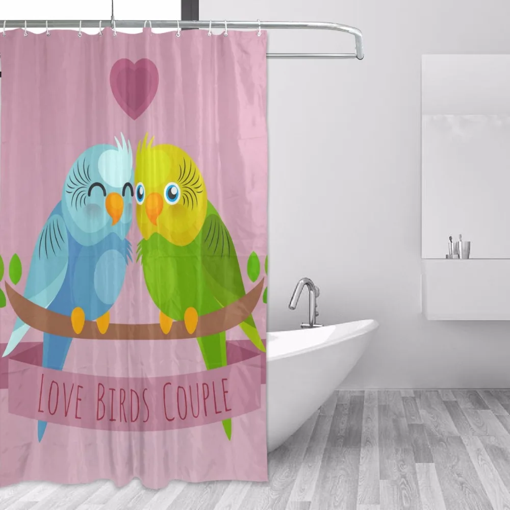 152x183cm Shower Curtain Waterproof With Hooks Mildew Mold Resistant Polyester Shower Curtains Cute Owls Couple Bathtub Curtain
152x183cm Shower Curtain Waterproof With Hooks Mildew Mold Resistant Polyester Shower Curtains Cute Owls Couple Bathtub Curtain