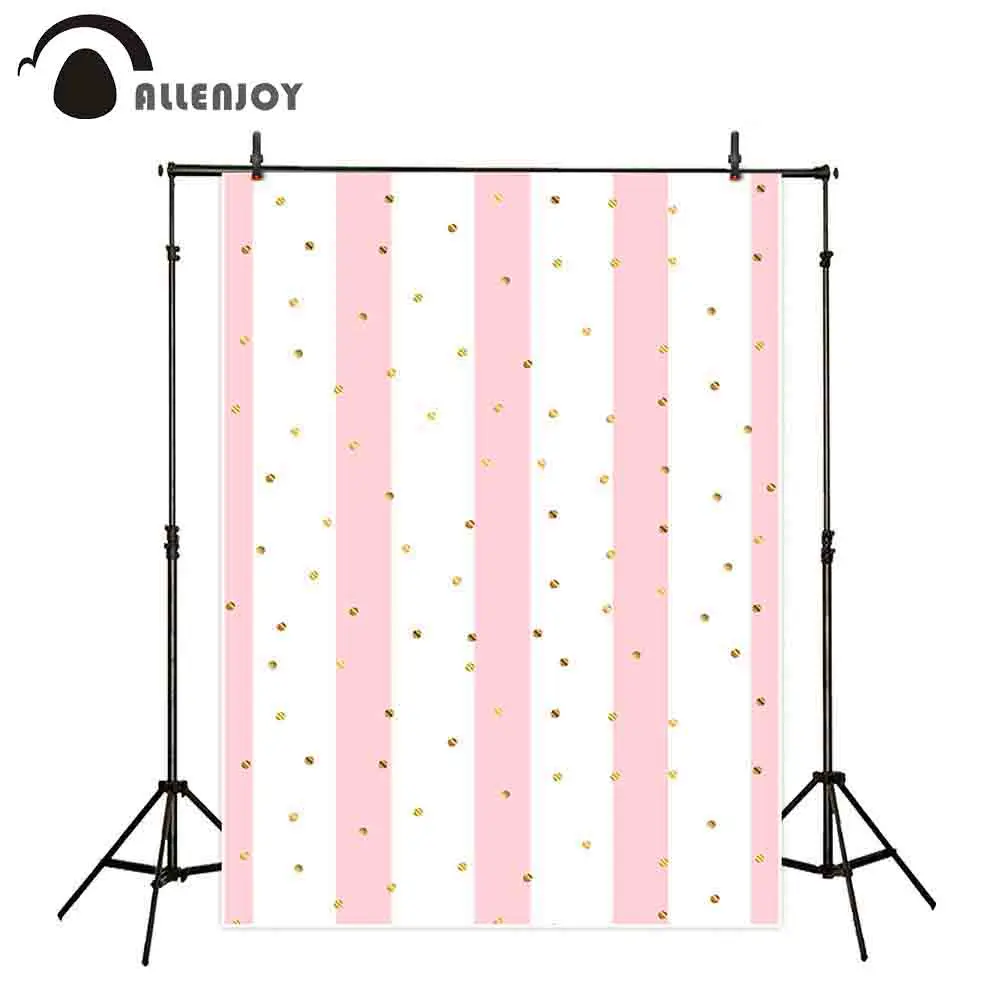 Allenjoy photo studio background vintage golden polka dots pink stripes pastel decoration girls product photography backdrops
Allenjoy photo studio background vintage golden polka dots pink stripes pastel decoration girls product photography backdrops