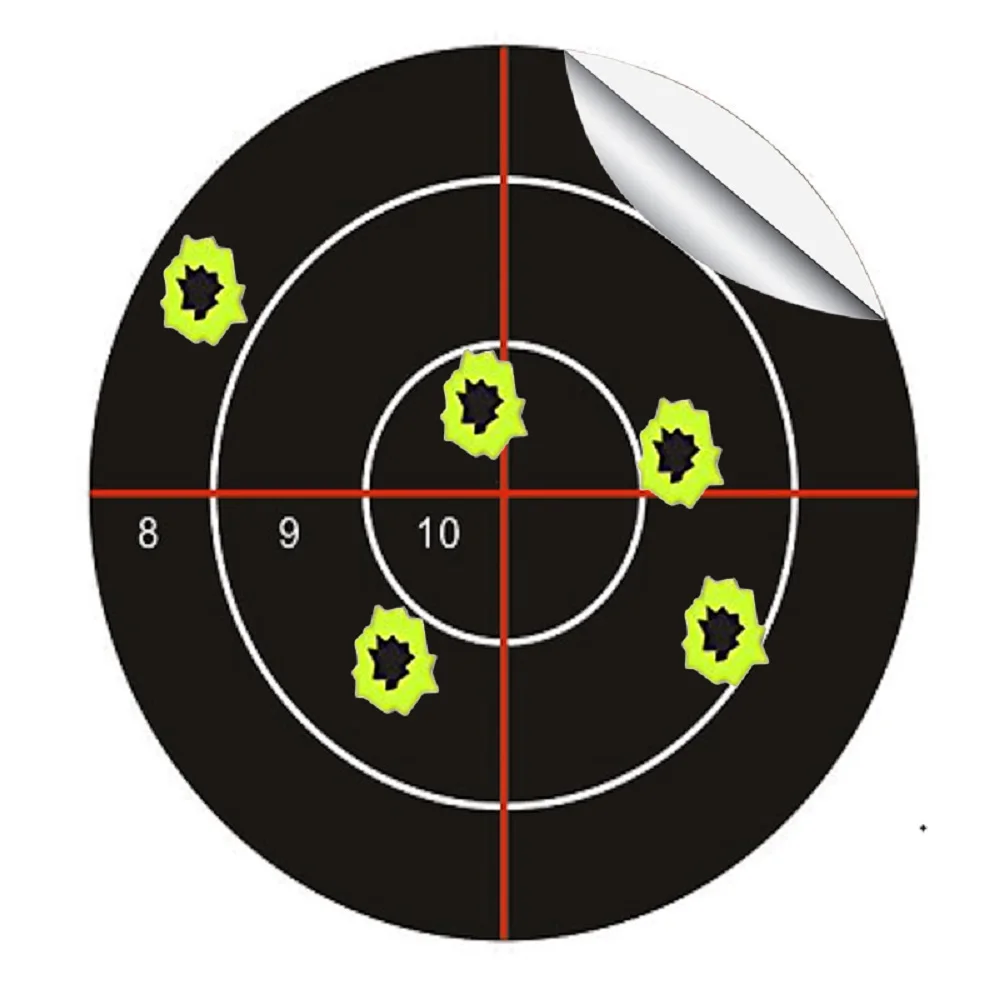 Splatter Blossom Target Stickers, Pattern 8910 Cross, Diameter 3"/7.5cm, Shooting Target, Outdoor and Indoor Sport, 100 Pcs/Pack
Splatter Blossom Target Stickers, Pattern 8910 Cross, Diameter 3"/7.5cm, Shooting Target, Outdoor and Indoor Sport, 100 Pcs/Pack