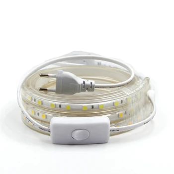 LED Strip light AC 220V 240V with switch ON/OFF IP67 Waterproof 2835 Commercial Lights Rope White Warm Garden Decking Kitchen
LED Strip light AC 220V 240V with switch ON/OFF IP67 Waterproof 2835 Commercial Lights Rope White Warm Garden Decking Kitchen