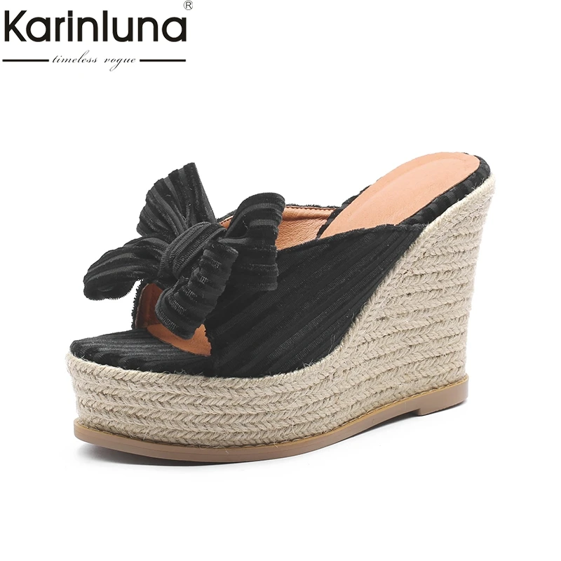KarinLuna Elegant Plus Size 41 Mature Office Lady women's Slippers Platform Flock 2019 Brand New Ins Style women's Shoes
KarinLuna Elegant Plus Size 41 Mature Office Lady women's Slippers Platform Flock 2019 Brand New Ins Style women's Shoes