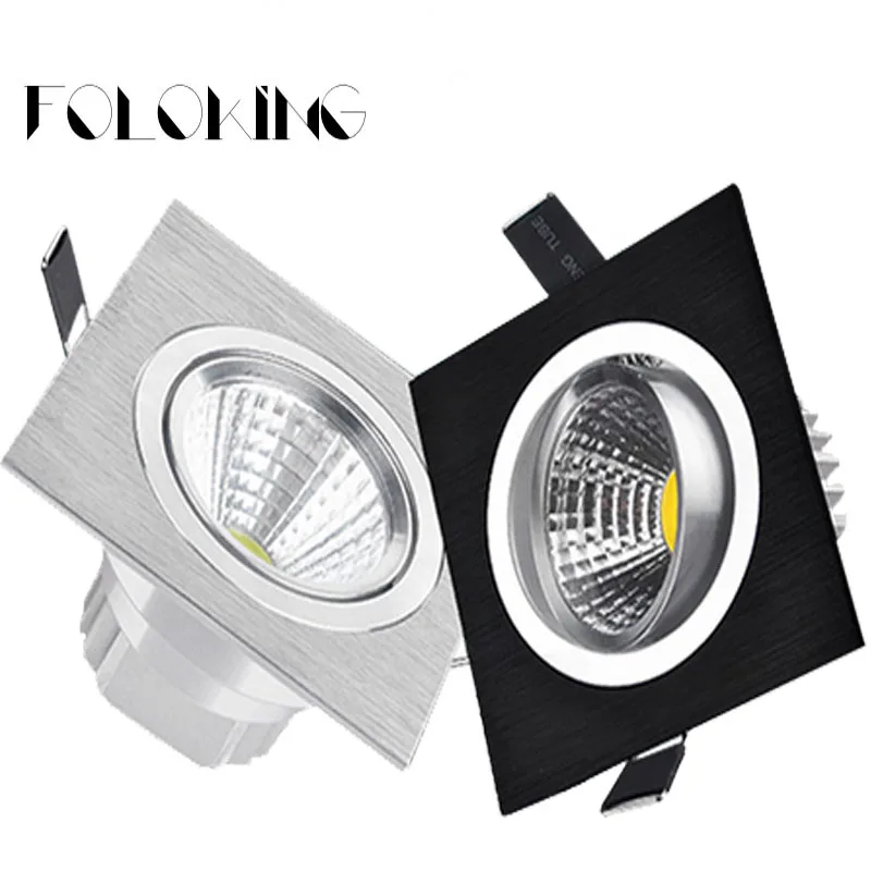 Dimmable LED Downlight 9W 12W 15W AC 85-265V Square COB Led Ceiling Recessed Plafond Dimming LED Spot Light Indoor Light
Dimmable LED Downlight 9W 12W 15W AC 85-265V Square COB Led Ceiling Recessed Plafond Dimming LED Spot Light Indoor Light