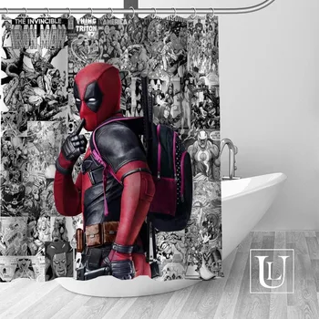 Custom Marvel Deadpool Shower Curtain MORE SIZE Waterproof Fabric Shower Curtain for Bathroom Decor Dropshipping
Custom Marvel Deadpool Shower Curtain MORE SIZE Waterproof Fabric Shower Curtain for Bathroom Decor Dropshipping