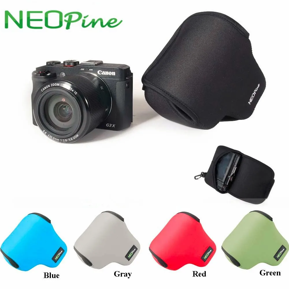 NEOPINE G3X Camera Lens Bag Neoprene Waterproof Soft Triangle Camera Pouch Protective Case Bag For Canon Powershot G3 X
NEOPINE G3X Camera Lens Bag Neoprene Waterproof Soft Triangle Camera Pouch Protective Case Bag For Canon Powershot G3 X