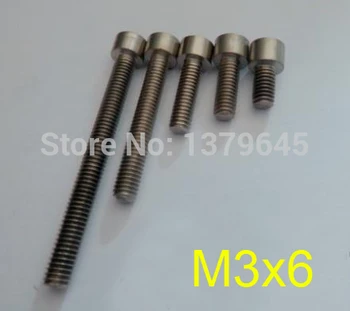 New 50pcs GR2 Titanium Ti Bolt M3 thread 6mm length M3*6 M3x6 Hexagon Socket Cap Screw Allen Head, acid and alkali corrosion
New 50pcs GR2 Titanium Ti Bolt M3 thread 6mm length M3*6 M3x6 Hexagon Socket Cap Screw Allen Head, acid and alkali corrosion
