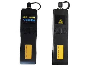 Optical Multimeter with -70~+6dBm Mini Fiber Optic Power Meter and 10mW 10KM Visual Fault Locator Fiber Optic Cable Tester
Optical Multimeter with -70~+6dBm Mini Fiber Optic Power Meter and 10mW 10KM Visual Fault Locator Fiber Optic Cable Tester