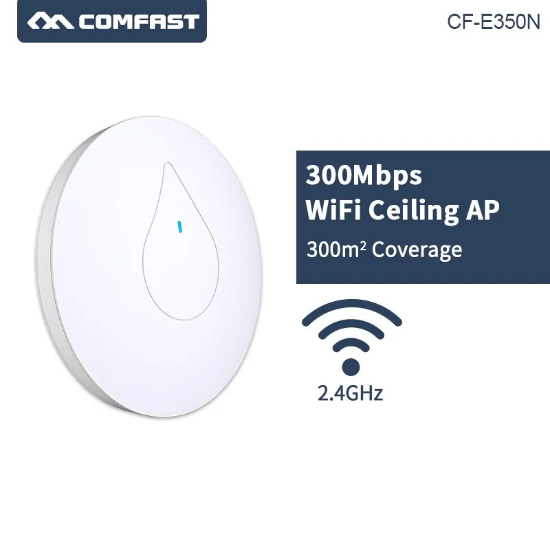 COMFAST CF-E350N Through Wall Powerful 300M Indoor Ceiling AP 48V Poe Adapter open ddWRT Wi fi Router built-in 6dbi wifi antenna
COMFAST CF-E350N Through Wall Powerful 300M Indoor Ceiling AP 48V Poe Adapter open ddWRT Wi fi Router built-in 6dbi wifi antenna