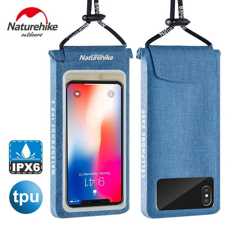 Naturehike TPU Waterproof Universal Phone Bag Lightweight Touch Screen Waterproof Pouch Cell Phones portable bag Useful
Naturehike TPU Waterproof Universal Phone Bag Lightweight Touch Screen Waterproof Pouch Cell Phones portable bag Useful