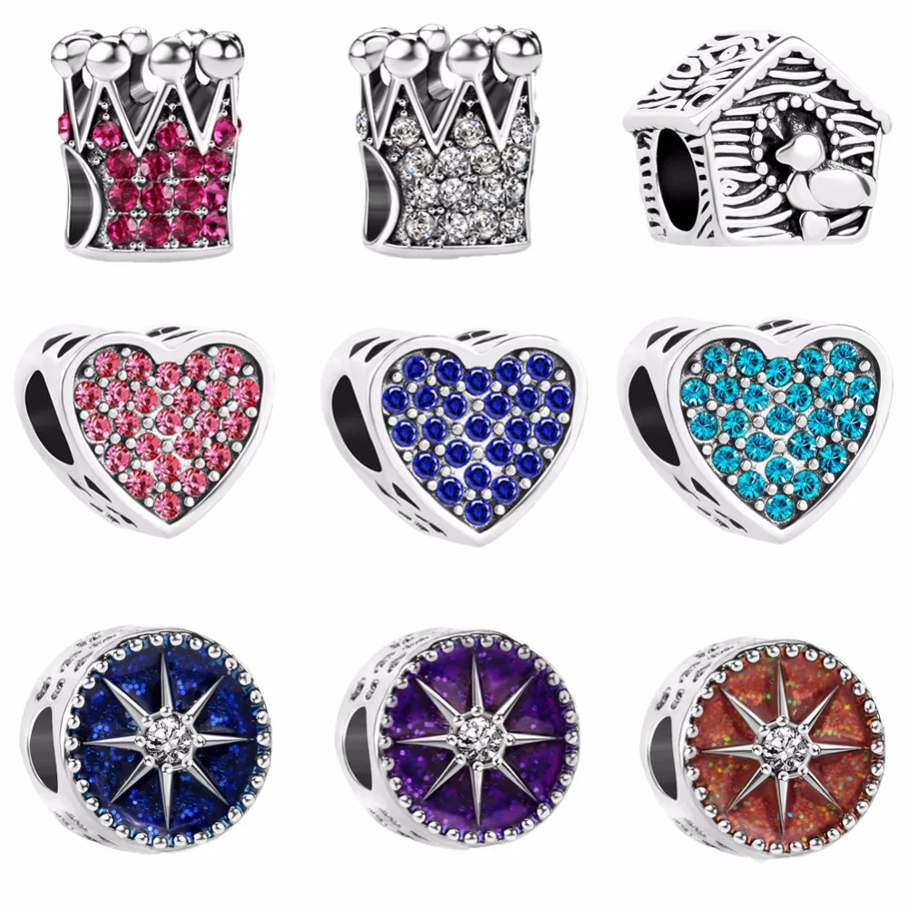 2018 new free shipping 1pc white rose red crwon spring bird house angel heart diy bead Fit Pandora Charm Bracelet EL039
2018 new free shipping 1pc white rose red crwon spring bird house angel heart diy bead Fit Pandora Charm Bracelet EL039
