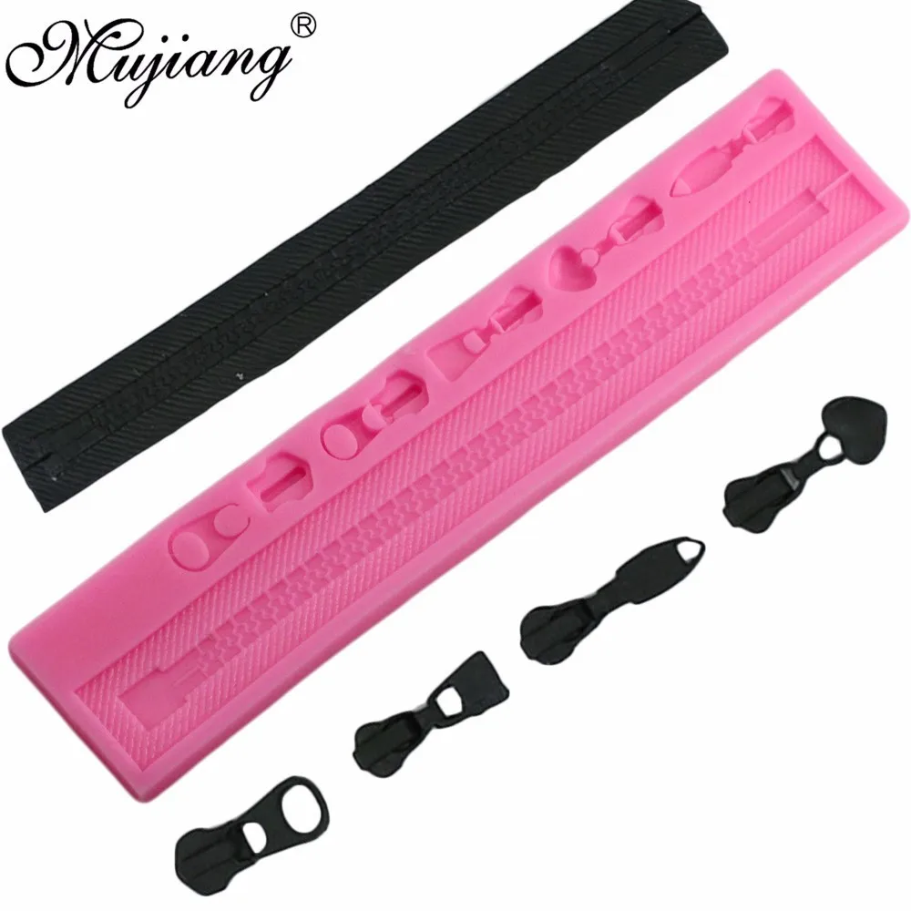 Mujiang Clothes Zipper Chain Fondant Cake Silicone Mold Cake Border Decorating Tools Gumpaste Chocolate Home Baking Molds
Mujiang Clothes Zipper Chain Fondant Cake Silicone Mold Cake Border Decorating Tools Gumpaste Chocolate Home Baking Molds