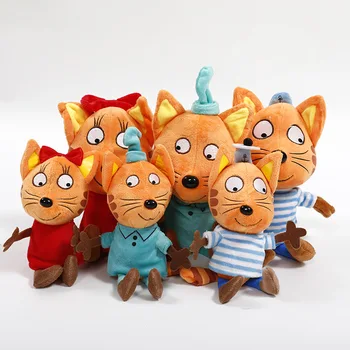 2018 20cm 30cm Russian Cartoon Three Kittens Happy Kittens Cat Stuffed Plush Toys Soft Animals Cat Toy Doll for Children
2018 20cm 30cm Russian Cartoon Three Kittens Happy Kittens Cat Stuffed Plush Toys Soft Animals Cat Toy Doll for Children