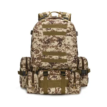 Big Tactical Combination Backpack Men's Camping Travel Bag Oxford Cloth Outdoor Army Fan Camouflage Mountaineering Bag
Big Tactical Combination Backpack Men's Camping Travel Bag Oxford Cloth Outdoor Army Fan Camouflage Mountaineering Bag