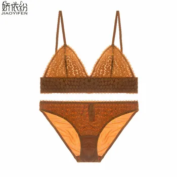 French ultra thin bra set triangle cup sexy lace women flake underwear comfortable breathable plus size three-breasted lingerie
French ultra thin bra set triangle cup sexy lace women flake underwear comfortable breathable plus size three-breasted lingerie