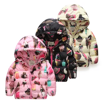 New Baby Ice Cream 2016 Winter Cotton-padded Clothes Girls Children's Wear Children Quilted Jacket
New Baby Ice Cream 2016 Winter Cotton-padded Clothes Girls Children's Wear Children Quilted Jacket